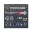 Tarcza diamentowa 2w1 125 mm TITANIUM Speed CUT