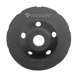 Tarcza diamentowa garnkowa 125 mm TITANIUM PRO Grid