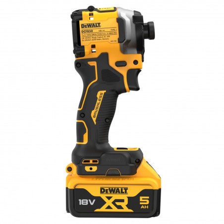 Zakrętarka udarowa 18V 1/4" DeWalt DCF850P2T