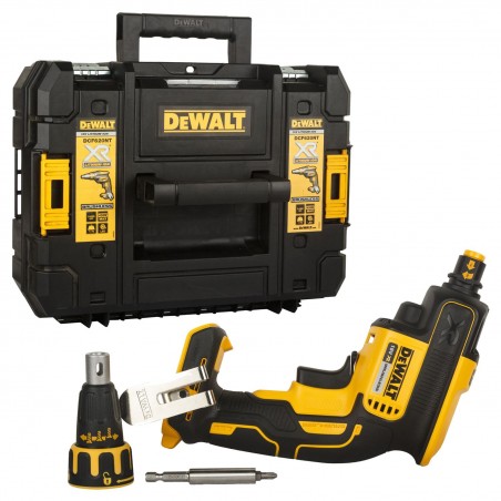 Wkrętarka do płyt G-K 18V DeWalt DCF620NT