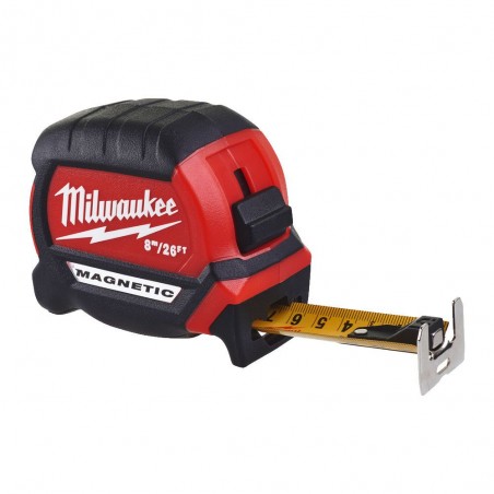 Taśma miernicza magnetyczna 8m Milwaukee Premium