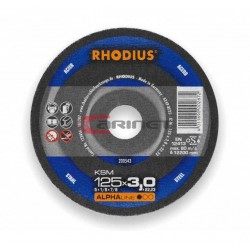 Tarcza do zdzierania stali 180x7.0 Rhodius KSM Alphaline