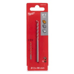 Wiertło udarowe 3.0x90 - 1 szt. Milwaukee