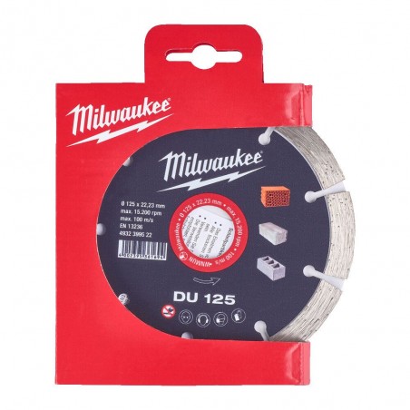 Tarcza diamentowa DU 125 x 22,2 mm Milwaukee