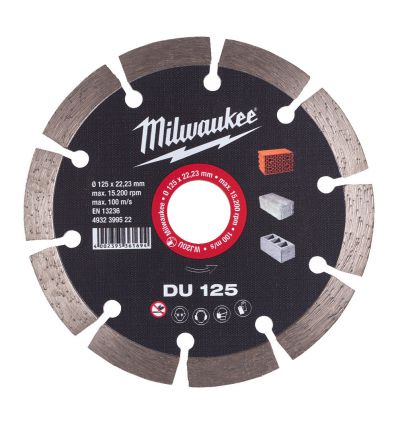 Tarcza diamentowa DU 125 x 22,2 mm Milwaukee