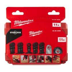 Zestaw brzeszczotów do narzędzia wielofunkcyjnego Milwaukee - 11 szt.