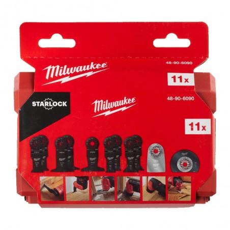 Zestaw brzeszczotów do narzędzia wielofunkcyjnego Milwaukee - 11 szt.