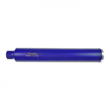 Otwornica diamentowa do betonu 72x450 mm 1.1/4 UNC TITANIUM