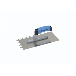 Paca nierdzewna zębata 130x270mm ząb półokrągły Kubala 0463