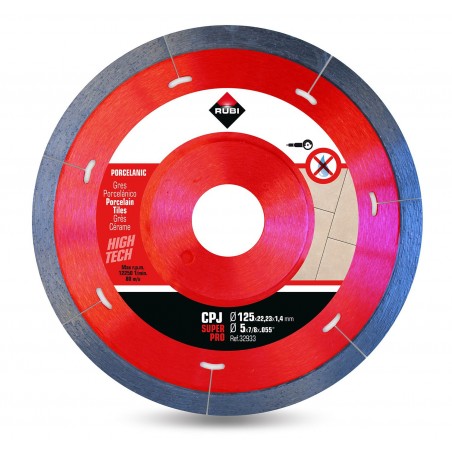 Tarcza diamentowa do gresu Rubi CPJ125 SuperPro
