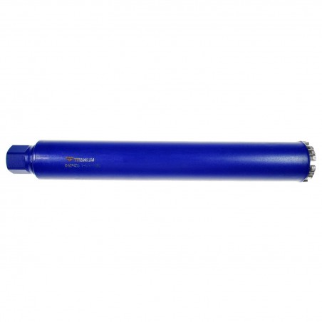 Otwornica diamentowa do betonu 62x450 mm 1.1/4 UNC TITANIUM