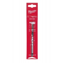 WIERTŁO DO BETONU Ø3 MM MILWAUKEE DIN 8039