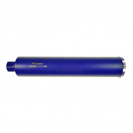 Otwornica diamentowa do betonu 92x450 mm 1.1/4 UNC TITANIUM