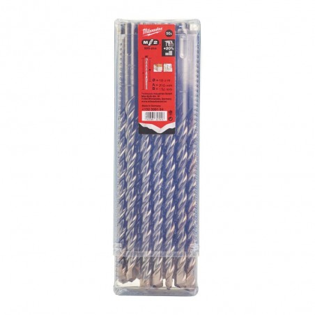Wiertło udarowe SDS-plus 50szt. 10 x 150/210 Milwaukee