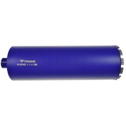 Otwornica diamentowa do betonu 142x450 mm 1.1/4 UNC TITANIUM