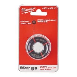Matryca PG21 Φ28,3mm do prasy do otworów MILWAUKEE