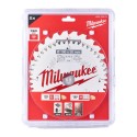 Zestaw tarcz 190 x 30 mm Twin pack 24 i 48 zęby 2 szt. Milwaukee