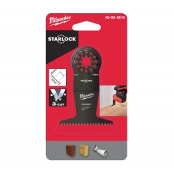 Brzeszczot 3-ostrzowy 65x42mm do cięcia wgłębnego Milwaukee