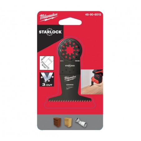 Brzeszczot 3-ostrzowy 65x42mm do cięcia wgłębnego Milwaukee