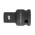Adapter udarowy 3/4" (F) x 1" (M), CrMo Hogert HT4R326