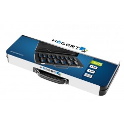 Zestaw nasadek udarowych 1/2'', 15 szt., CrMo, długie Hogert HT4R049