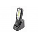 Lampa warsztatowa z bazą LED USB Hogert HT1E408