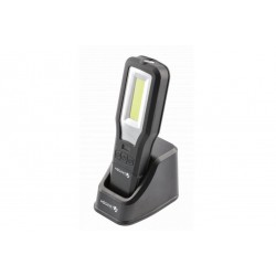 Lampa warsztatowa z bazą LED USB Hogert HT1E408
