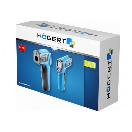 Termometr bezkontaktowy -50 + 550C Hogert HT8G429