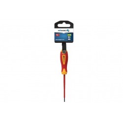 Wkrętak płaski 2.5 x 75 mm, 1000 V, stal S2 Hogert HT1S902