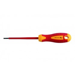 Wkrętak płaski 5.5x125 mm, 1000 V, stal S2 Hogert HT1S905