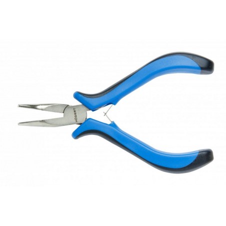 Szczypce precyzyjne wygięte 130 mm Hogert HT1P056