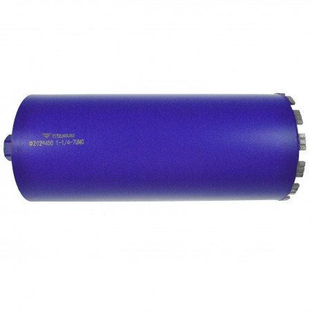 Otwornica diamentowa do betonu 202x450 mm 1.1/4 UNC TITANIUM