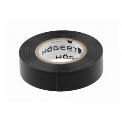 Taśma izolacyjna 0.13x19 mm x20 m, czarna Hogert HT1P281