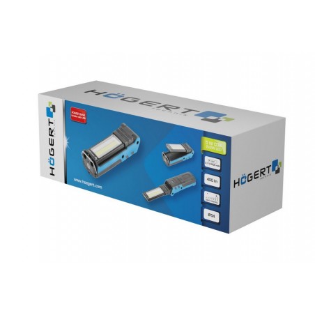 Lampa warsztatowa rozkładana LED USB Hogert HT1E407