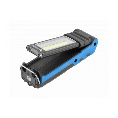 Lampa warsztatowa rozkładana LED USB Hogert HT1E407