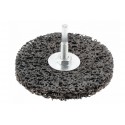 Ściernica tarczowa z włókniny 100mm z trzpieniem 6mm Hogert HT8D195