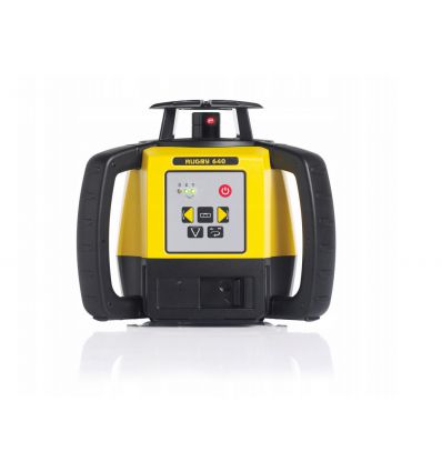 Niwelator laserowy Rugby 640 + detektor RE160 + akumulator Leica