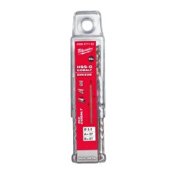Wiertło HSS-G CO 3,3 mm Milwaukee 10 szt.