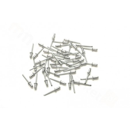 Nity aluminiowe 3,2x6,4 mm PRO BII-32-064, 50 szt.