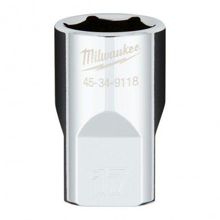 Nasadka chromowana 17mm 1/2" standardowa Milwaukee