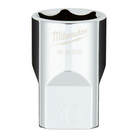 Nasadka chromowana 19mm 1/2" standardowa Milwaukee