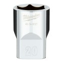 Nasadka chromowana 20mm 1/2" standardowa Milwaukee