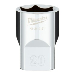 Nasadka chromowana 20mm 1/2" standardowa Milwaukee