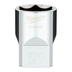 Nasadka chromowana 21mm 1/2" standardowa Milwaukee