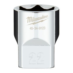 Nasadka chromowana 22mm 1/2" standardowa Milwaukee