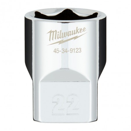 Nasadka chromowana 22mm 1/2" standardowa Milwaukee