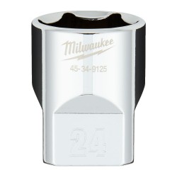 Nasadka chromowana 24mm 1/2" standardowa Milwaukee