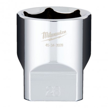 Nasadka chromowana 28mm 1/2" standardowa Milwaukee