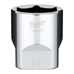 Nasadka chromowana 30mm 1/2" standardowa Milwaukee