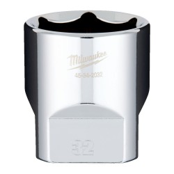 Nasadka chromowana 32mm 1/2" standardowa Milwaukee